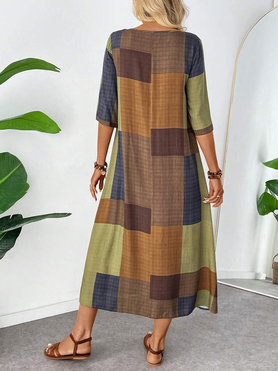 Layla – Flattering Everyday Dress With Tummy Coverage