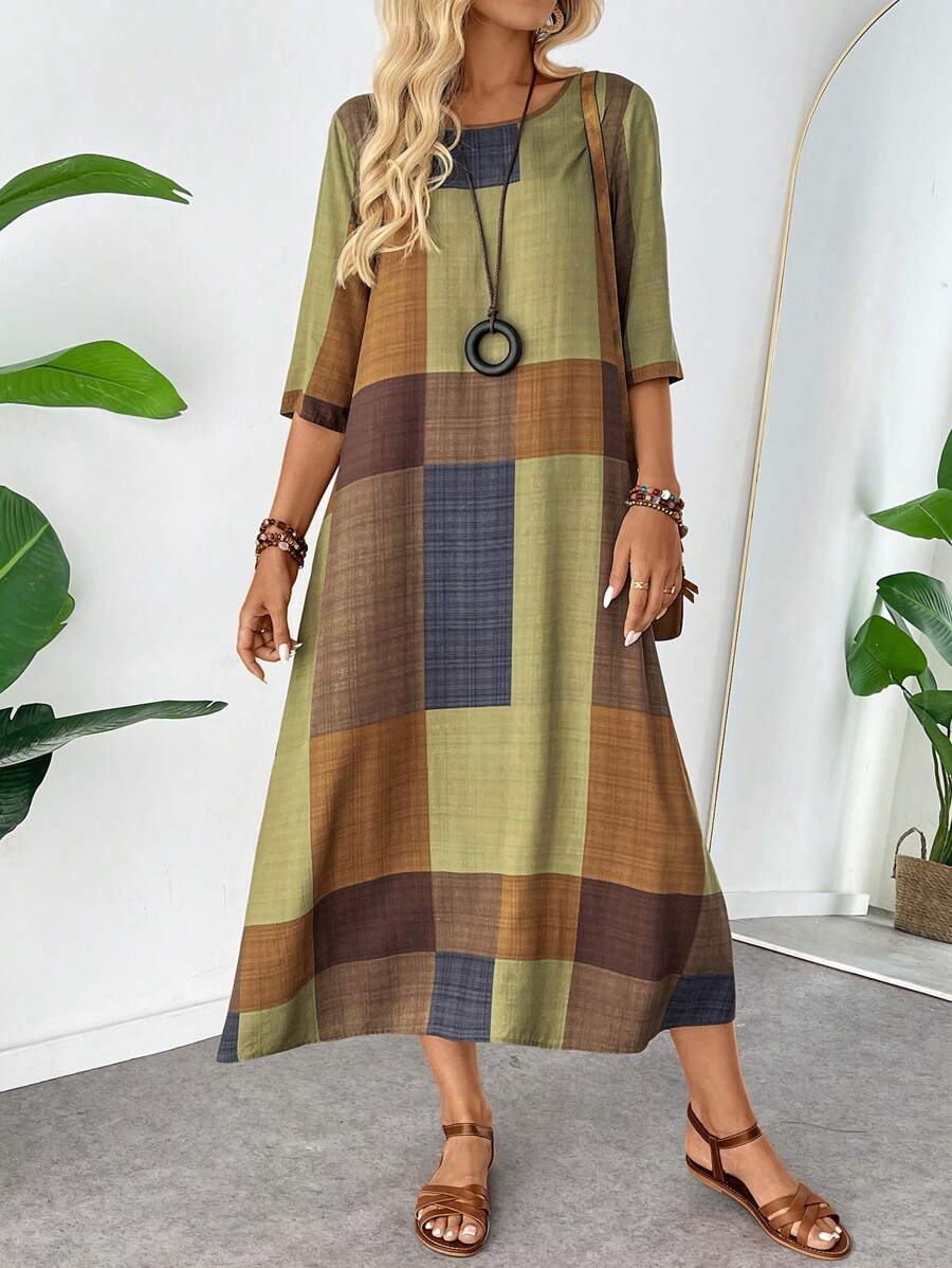 Layla – Flattering Everyday Dress With Tummy Coverage