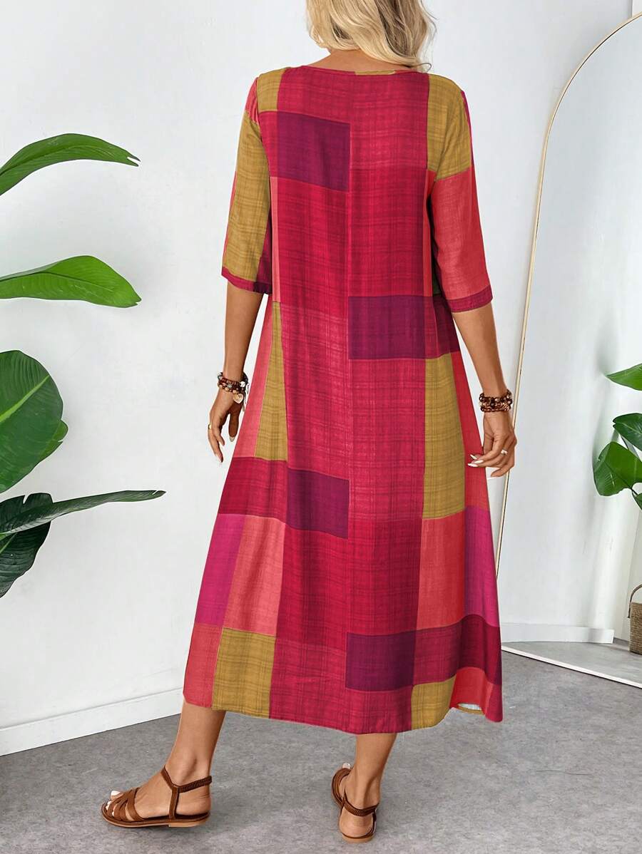 Layla – Flattering Everyday Dress With Tummy Coverage
