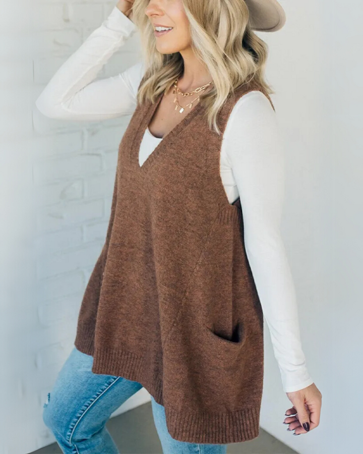 Arola – Cozy Knit Layer with Flattering Coverage