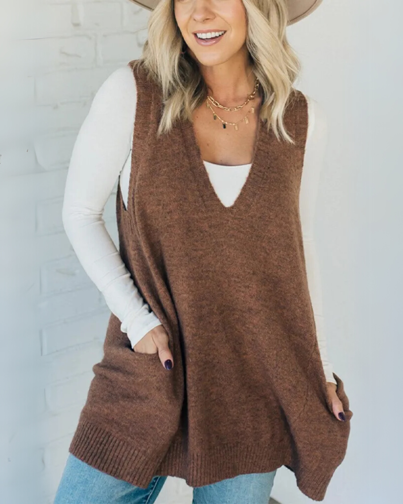 Arola – Cozy Knit Layer with Flattering Coverage