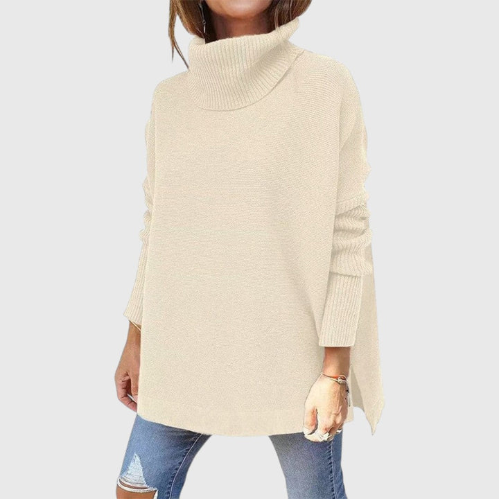 Maja - Cozy Oversized Turtleneck Sweater