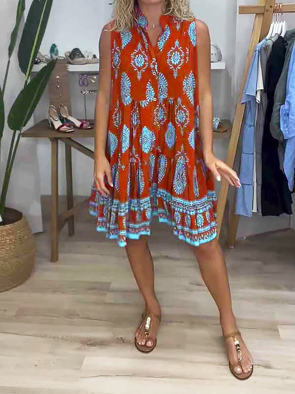 Hana - Chic V-Neck Dress