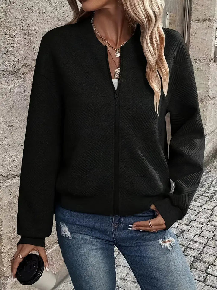 Jennita - Stylish Spring Jacket with Zipper