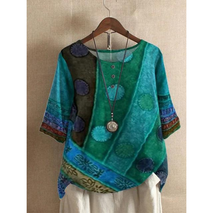 Valarie - Comfortable Colorful Top