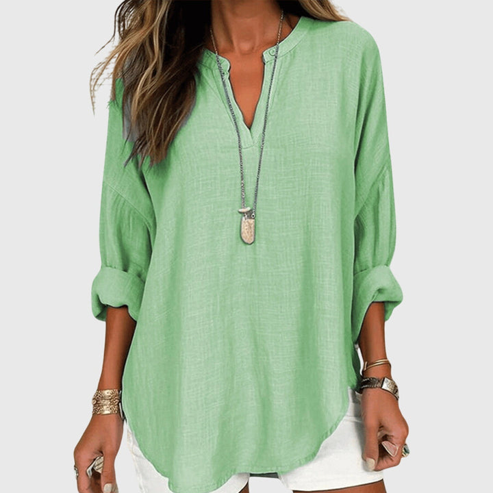 Lenara – The Flowy Blouse That Flatters, Covers & Feels Light as Air