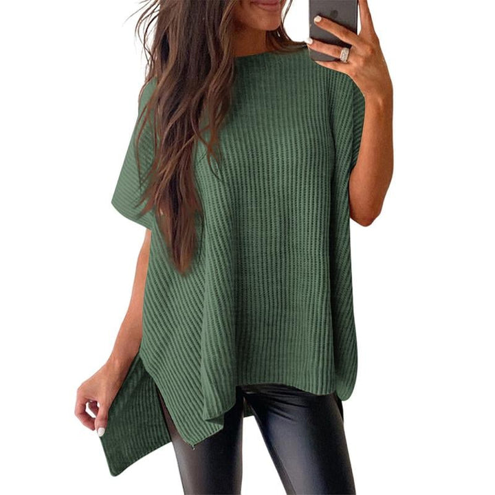 Sylvaine - Loose-Fit Knit Pullover Top