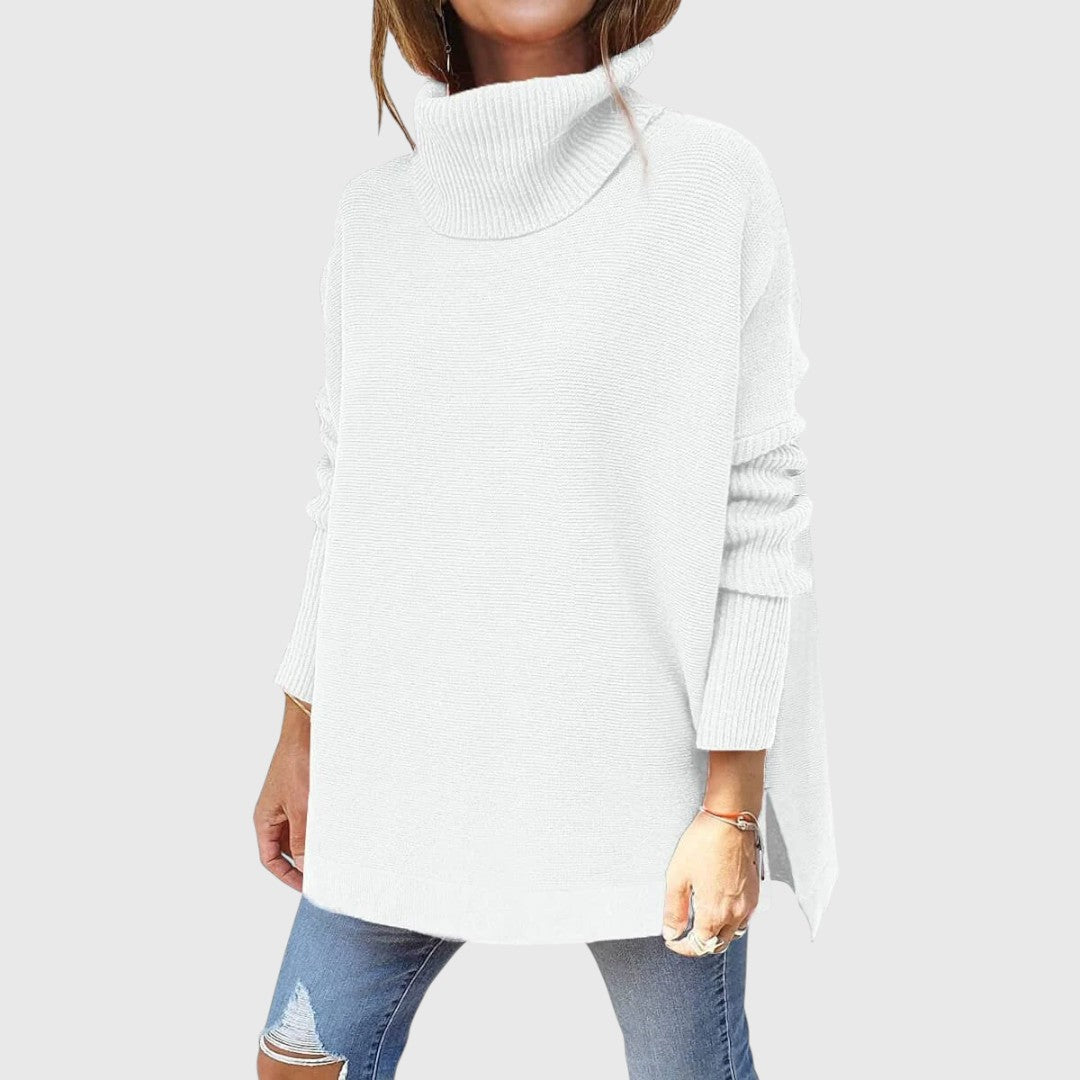 Maja - Cozy Oversized Turtleneck Sweater