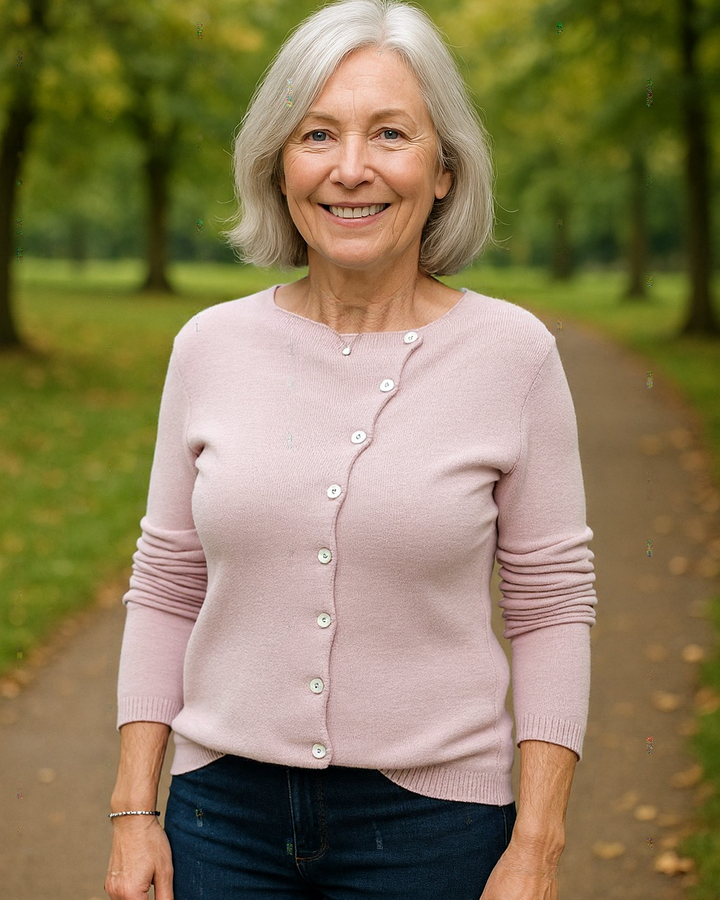Pauline – Button Knit Sweater