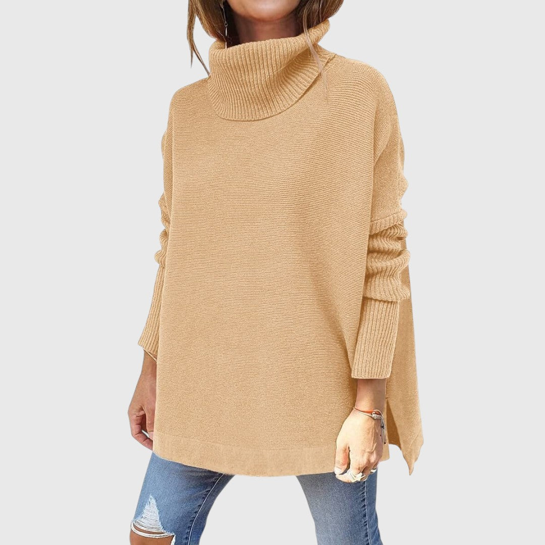 Maja - Cozy Oversized Turtleneck Sweater