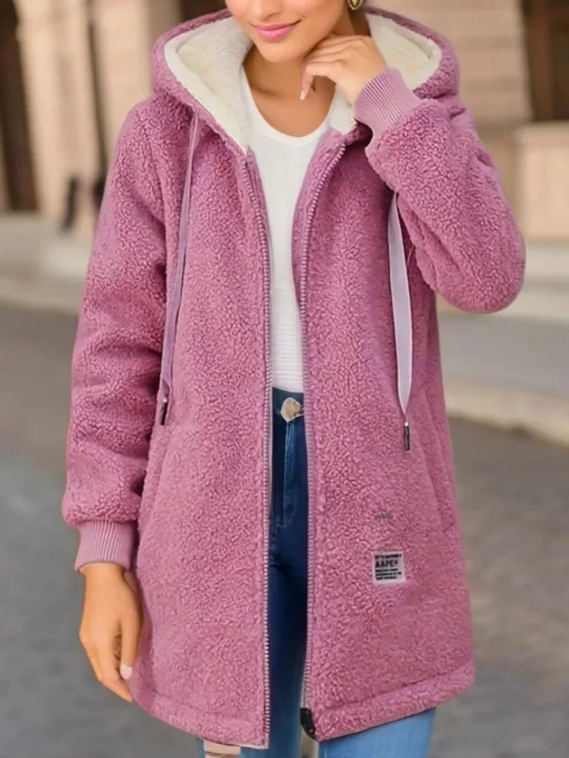 Elina - Chic Fleece Jacket