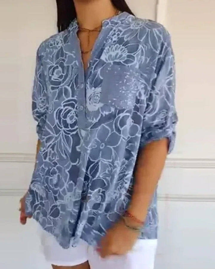 Penelope - Chic Floral Blouse