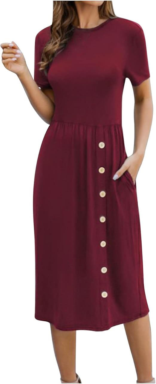 Helen – Flattering Summer Dress for Mature Comfort