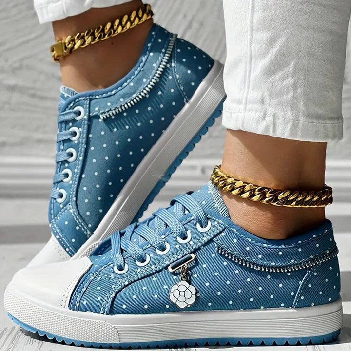 Luna - Stylish Lace-Up Sneakers