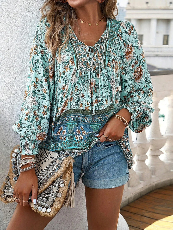 Helena -  Chic Floral Top