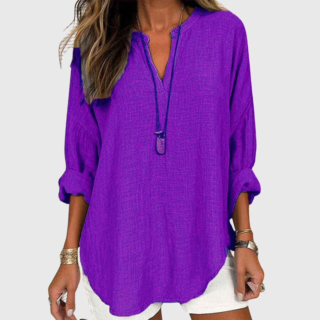 Lenara – The Flowy Blouse That Flatters, Covers & Feels Light as Air
