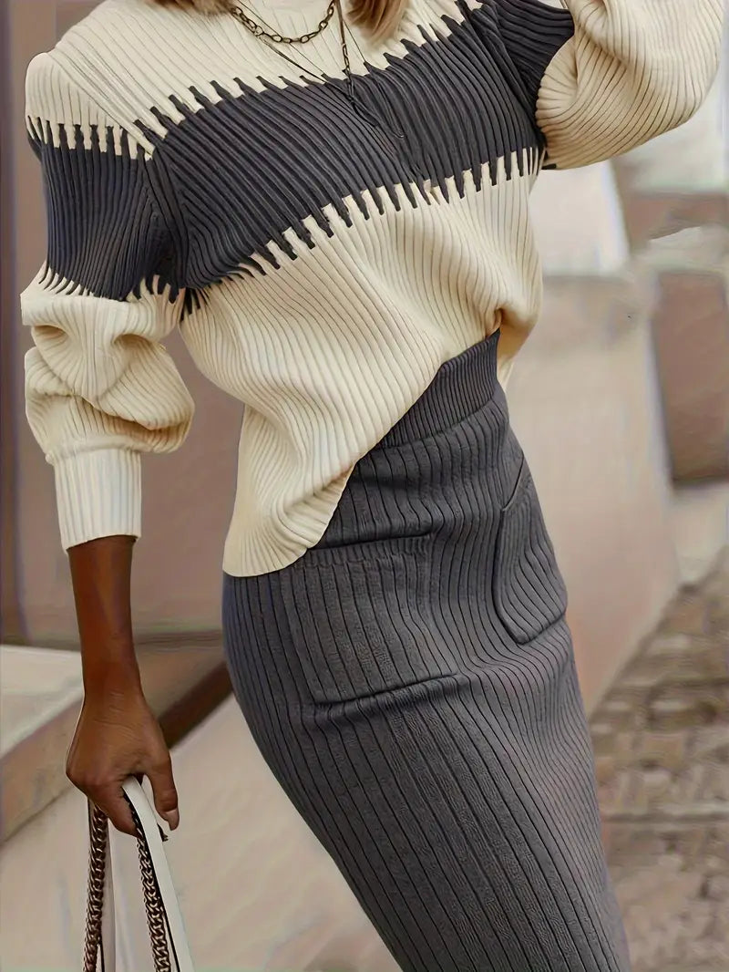 Anastasia -  Elegant Knit Set