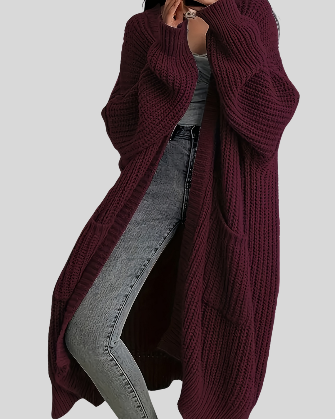 Alessia - Long Elegant Cardigan