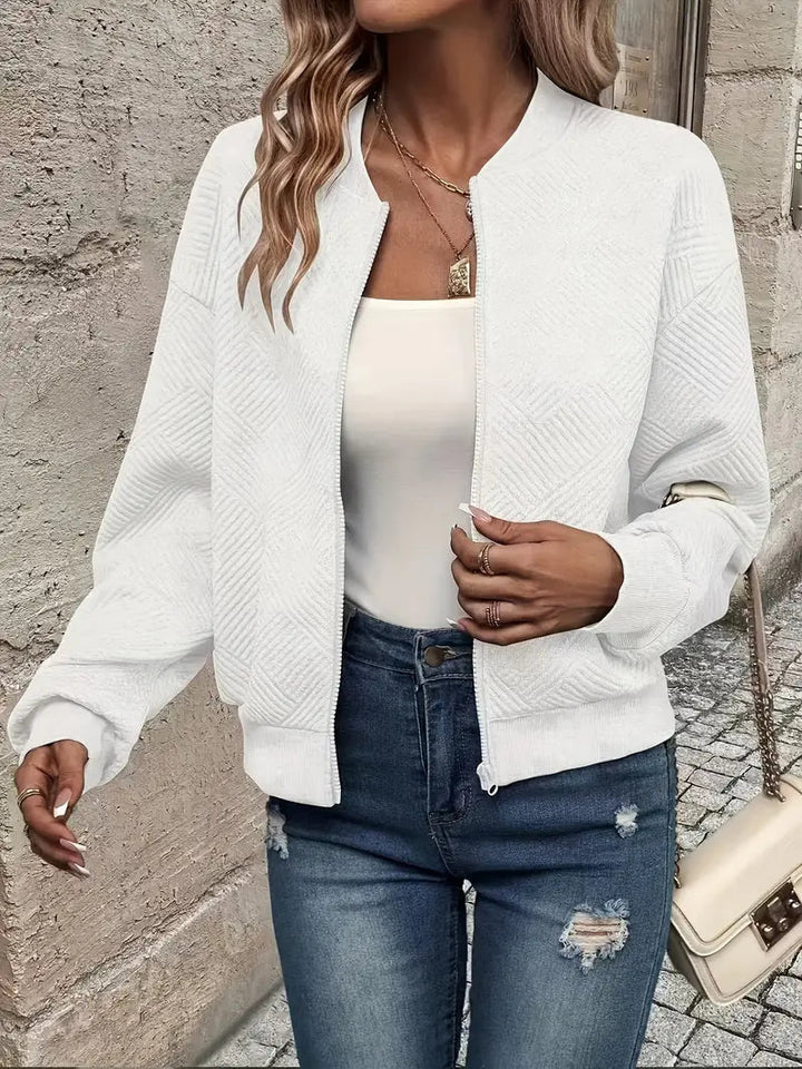 Jennita - Stylish Spring Jacket with Zipper