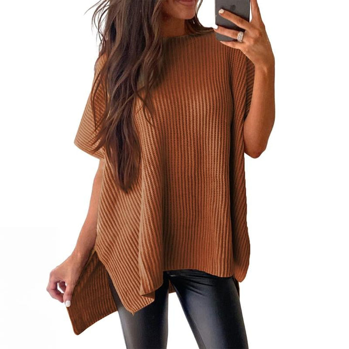 Sylvaine - Loose-Fit Knit Pullover Top