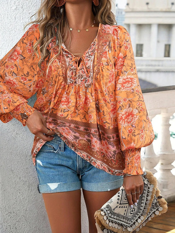 Helena -  Chic Floral Top
