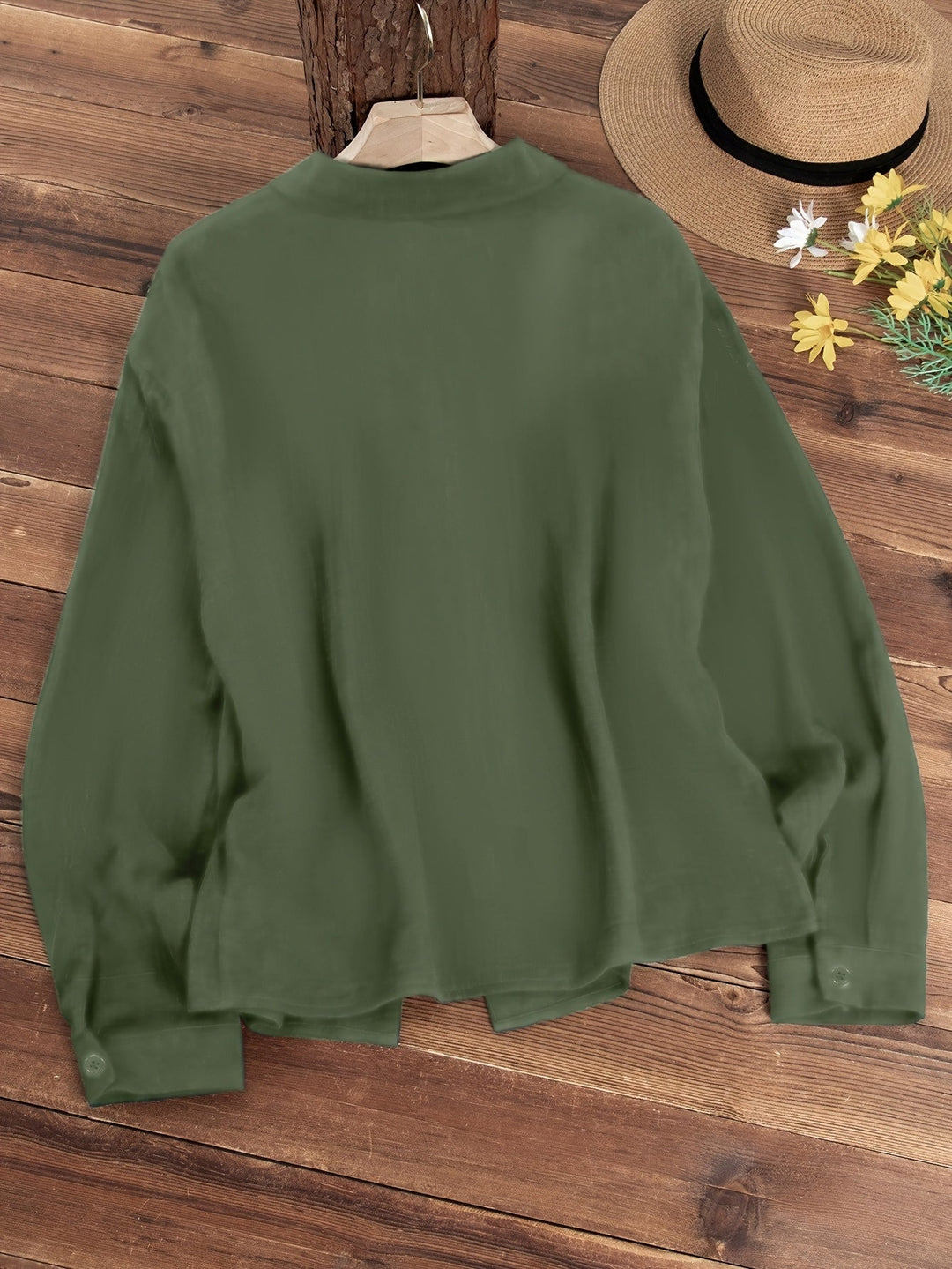 Paige – Long Sleeve Cotton Shirt