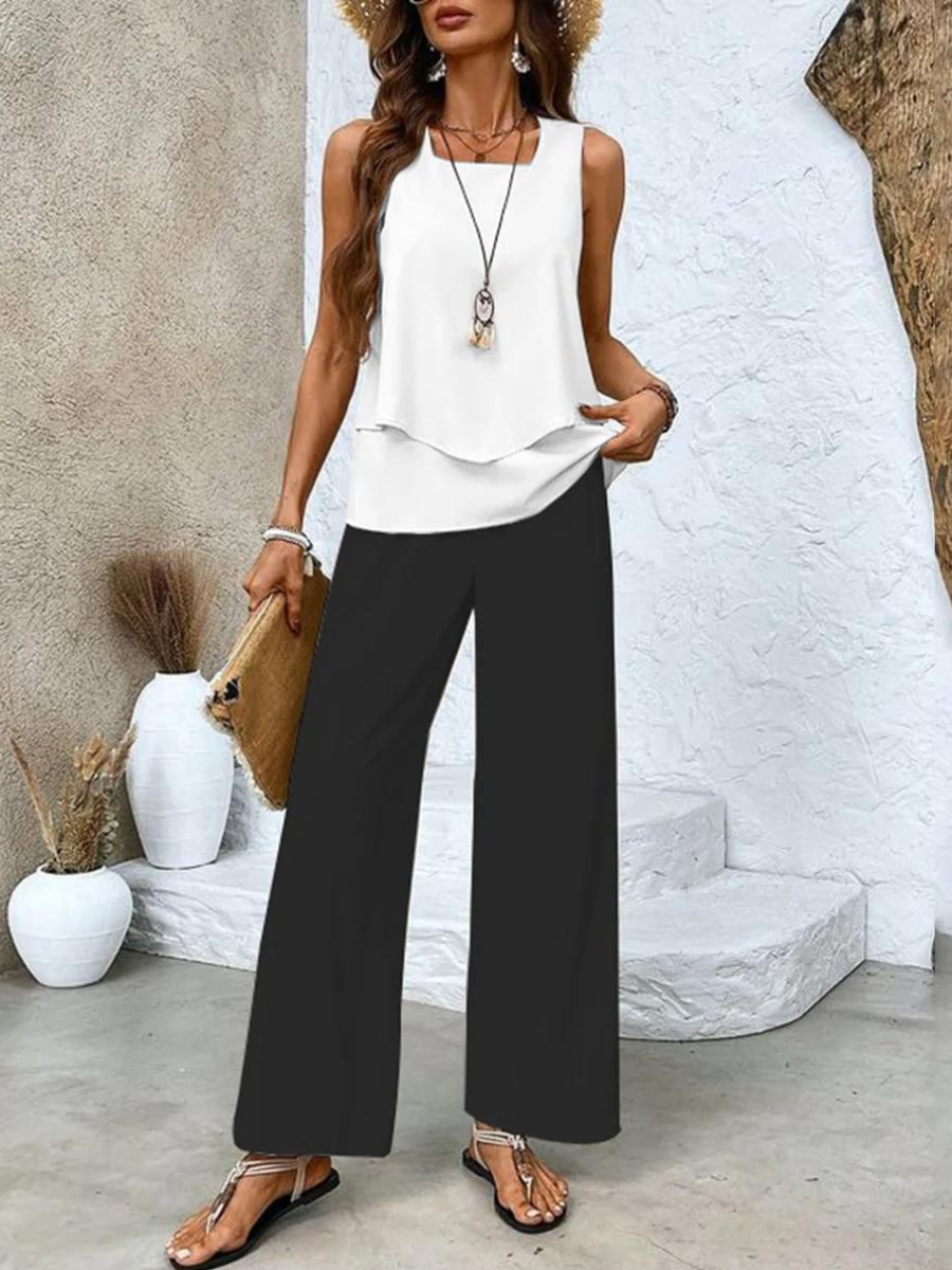 Lilly - Elegant Summer Two-Piece Set