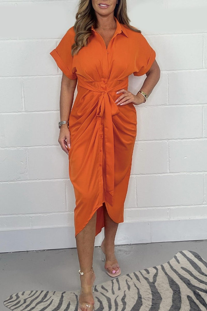 Melinda - Stylish Shirt Dress