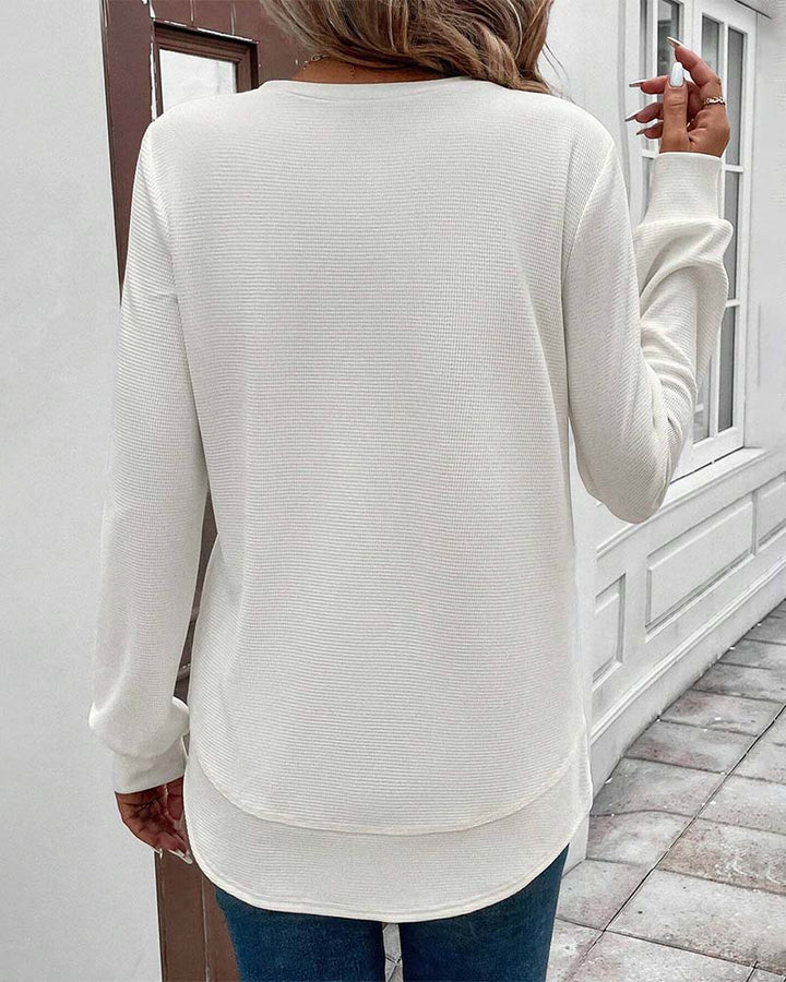 Marisa- Timeless O-Neck Long Sleeve