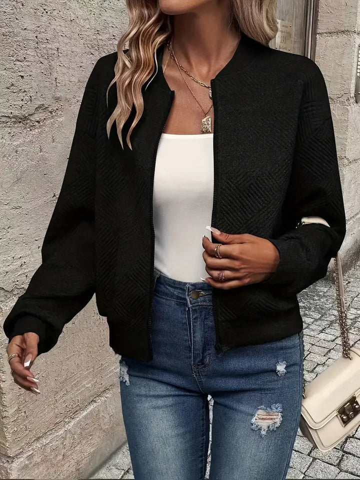 Jennita - Stylish Spring Jacket with Zipper