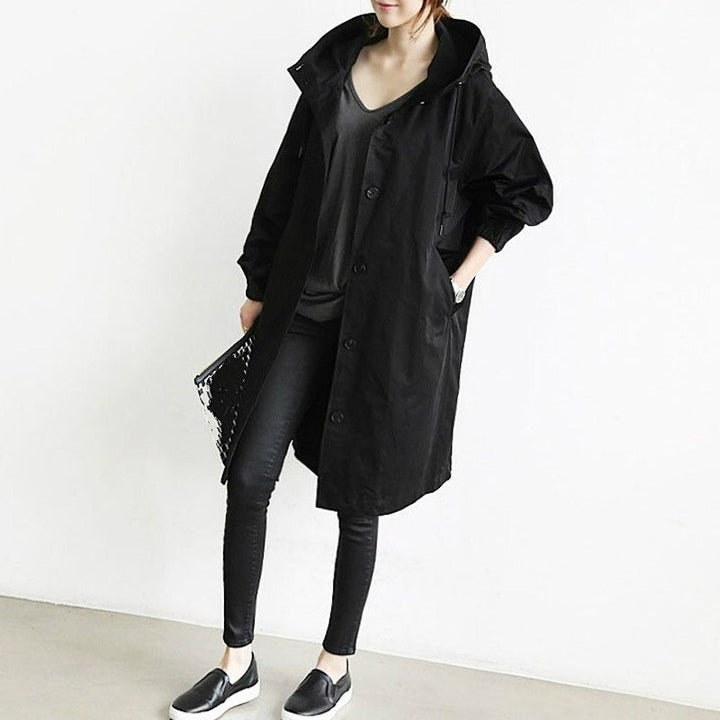 Melinda | Hooded Trench Coat