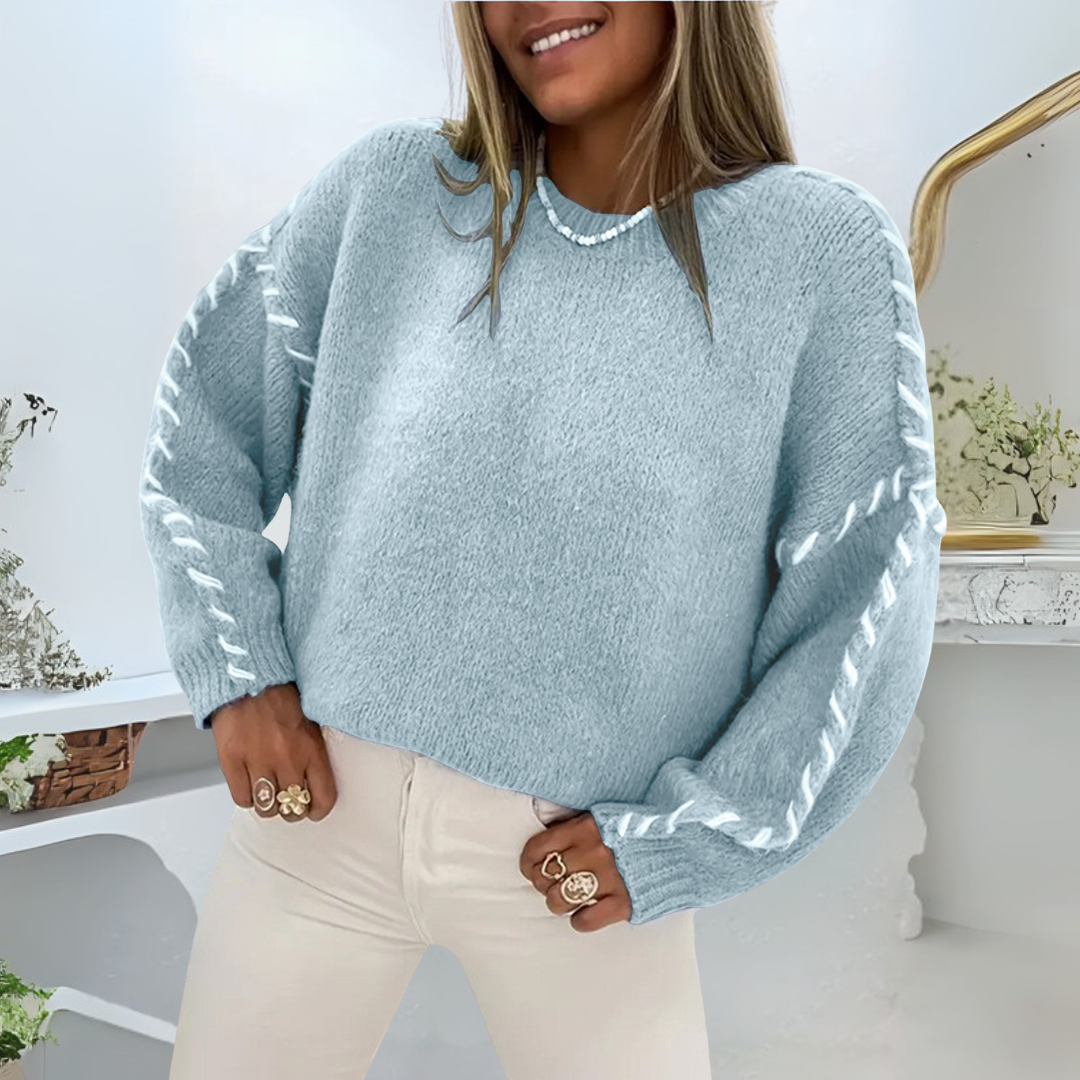 Xenia - Cozy Long Sleeve Sweater