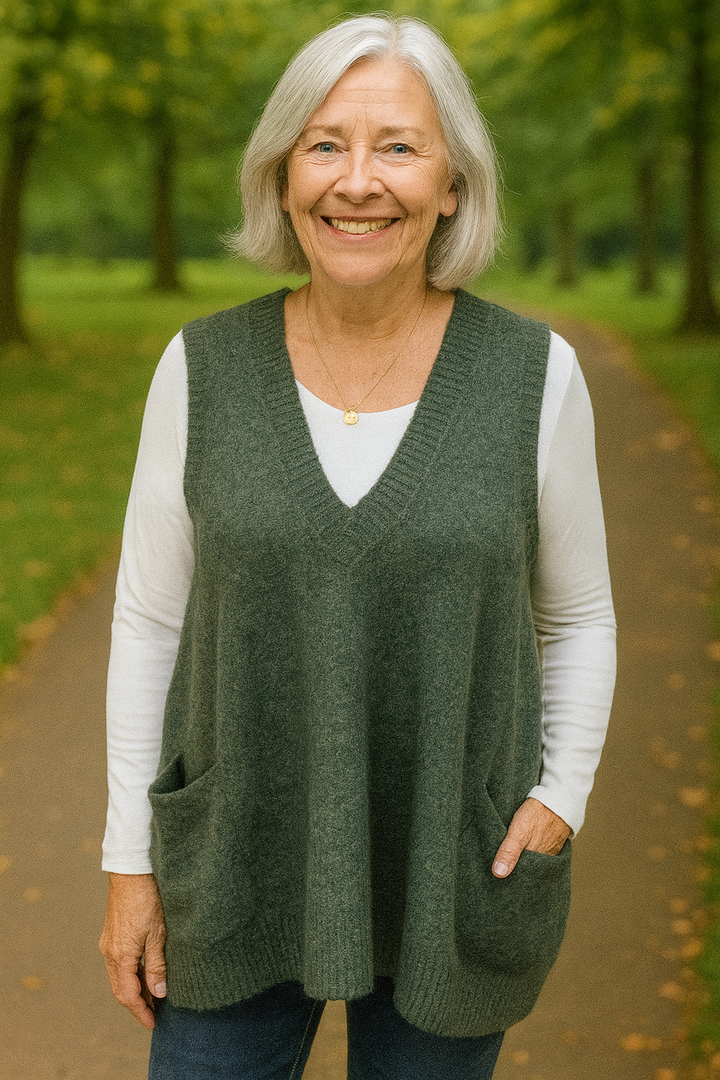 Arola – Cozy Knit Layer with Flattering Coverage