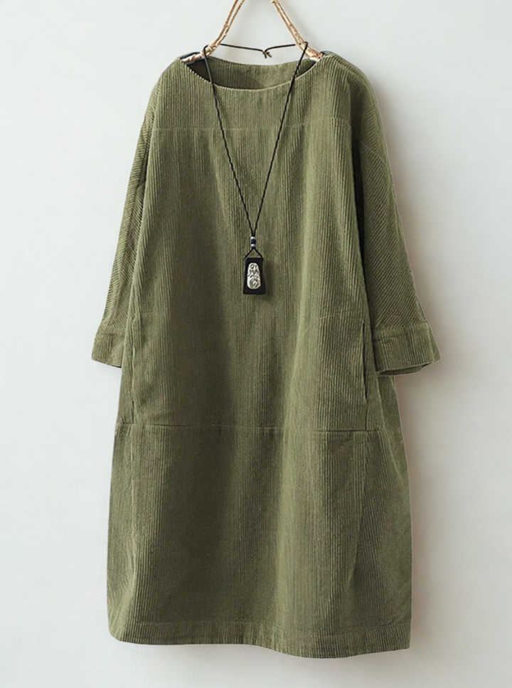Marivelle - Classic Corduroy Tunic