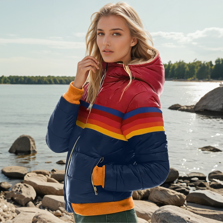 Clara | Retro Puffer Jacket