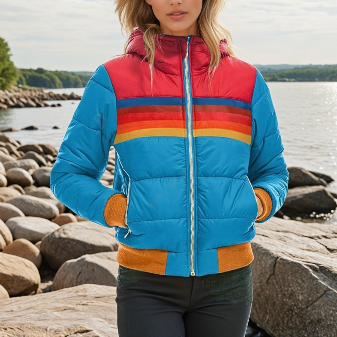 Clara | Retro Puffer Jacket