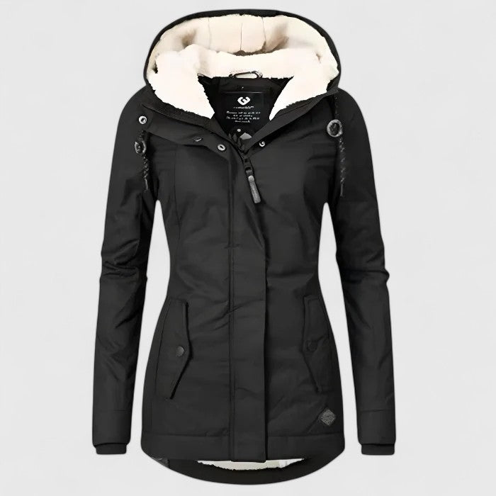 Seravia – Waterproof Winter Jacket with Hood