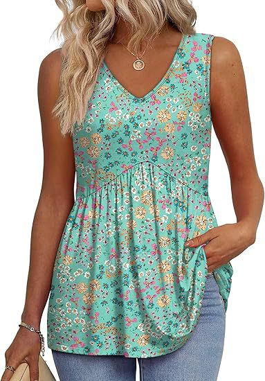 ELENOR - Effortless Flowy Sleeveless Tank Top
