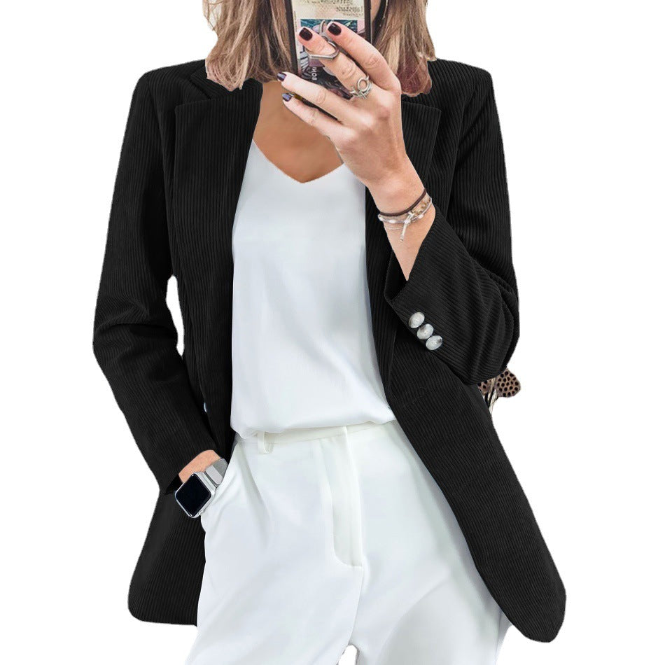 Mary - Classic Corduroy Blazer