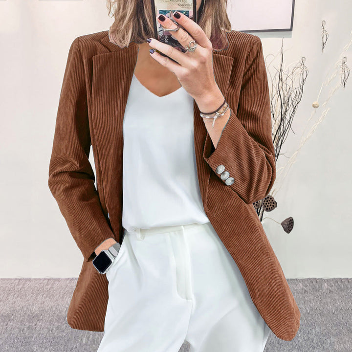 Mary - Classic Corduroy Blazer