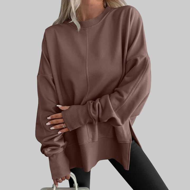 GWEN- Comfy Oversized Long Sleeve Sweatshirt