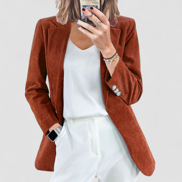 Mary - Classic Corduroy Blazer