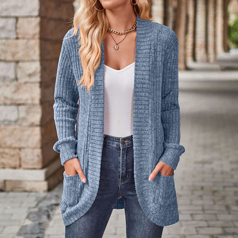 LUCILLE - Cozy Open Front Cardigan