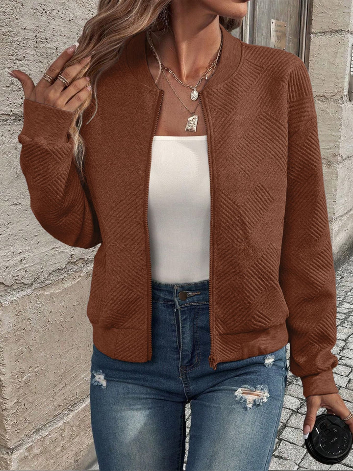 Jennita - Stylish Spring Jacket with Zipper