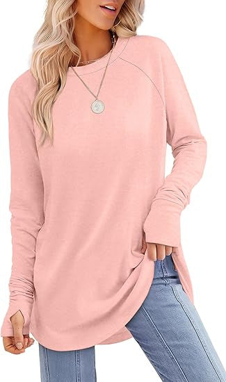 Maira – Effortless Elegance in a Long Sleeve Top
