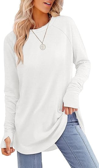 Maira – Effortless Elegance in a Long Sleeve Top