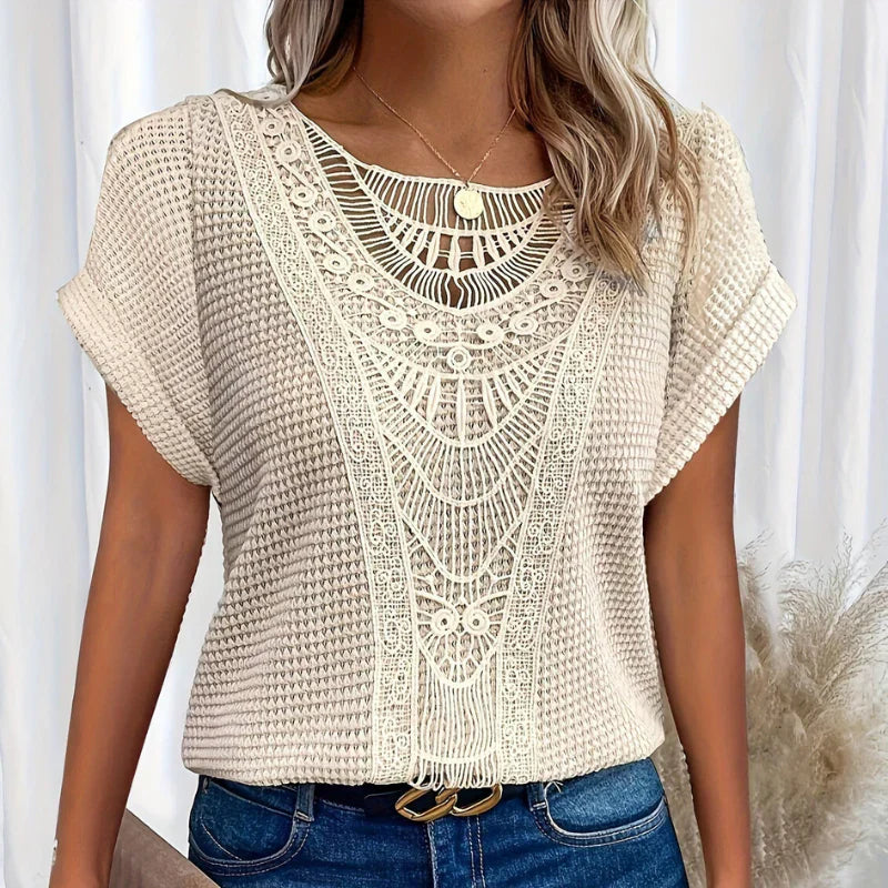 Ruby - Chic Lace Shirt