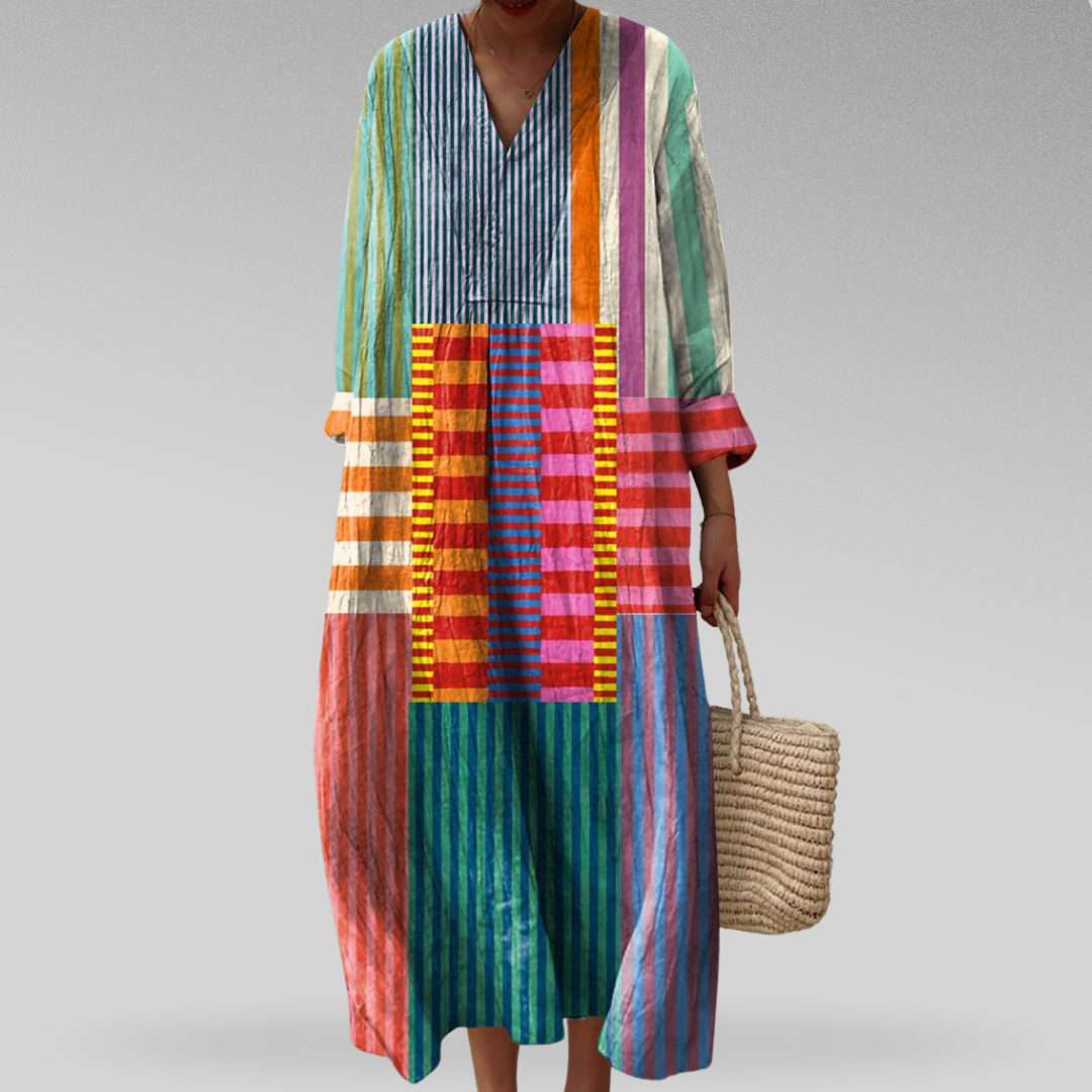 Ottilie - Chic Geometric Dress
