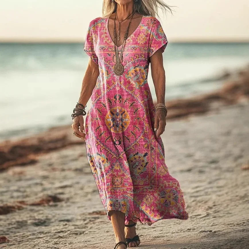 Isola – Flattering A-Line Dress for Effortless Summer Style