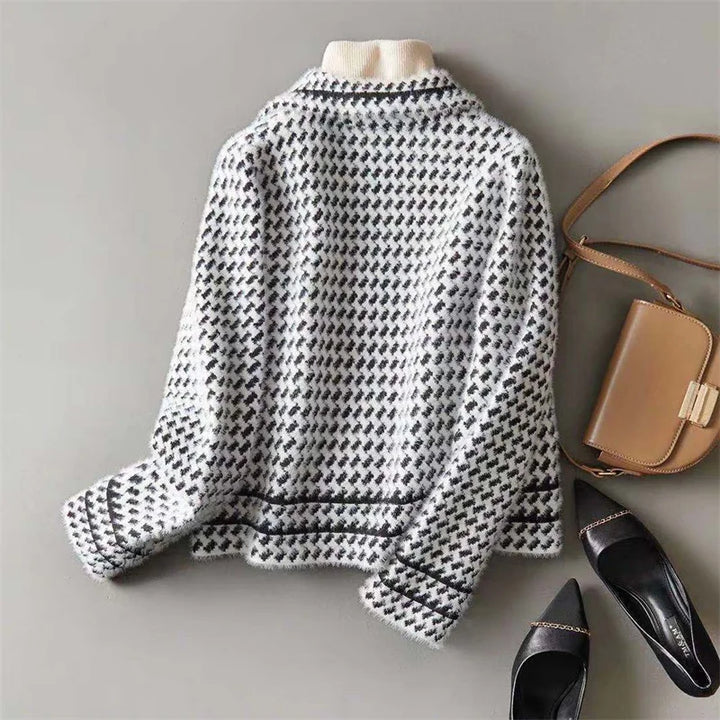 Vionne-Stylish knitted cardigan jacket